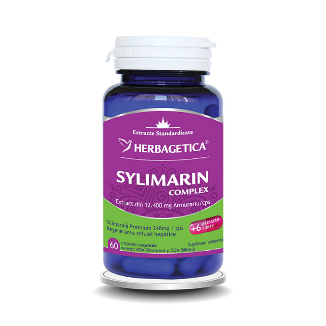 Sylimarin Detox Forte - 60 cps