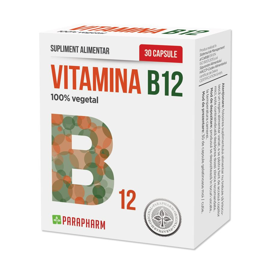 Vitamina B12 - 30 cps