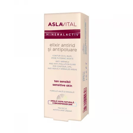 Aslavital Elixir Antirid si Antipoluare - 15 ml