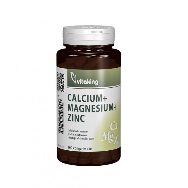Calciu+Magneziu+Zinc - 100 cpr