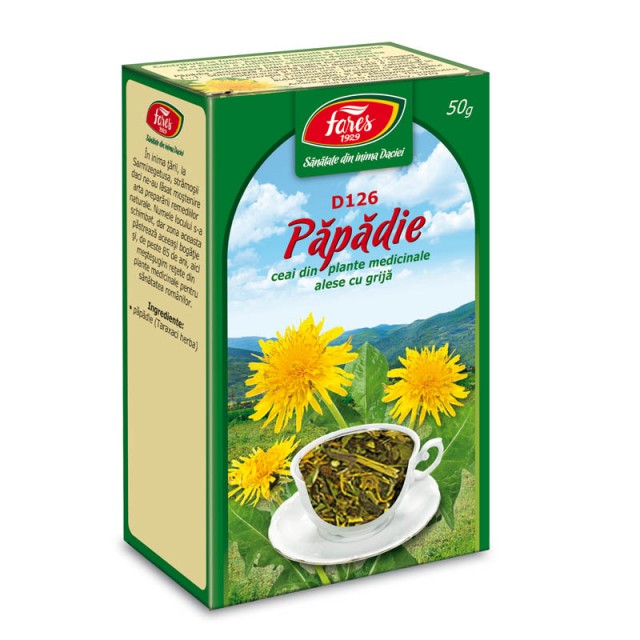 Ceai Papadie - Frunze D126 - 50 gr Fares