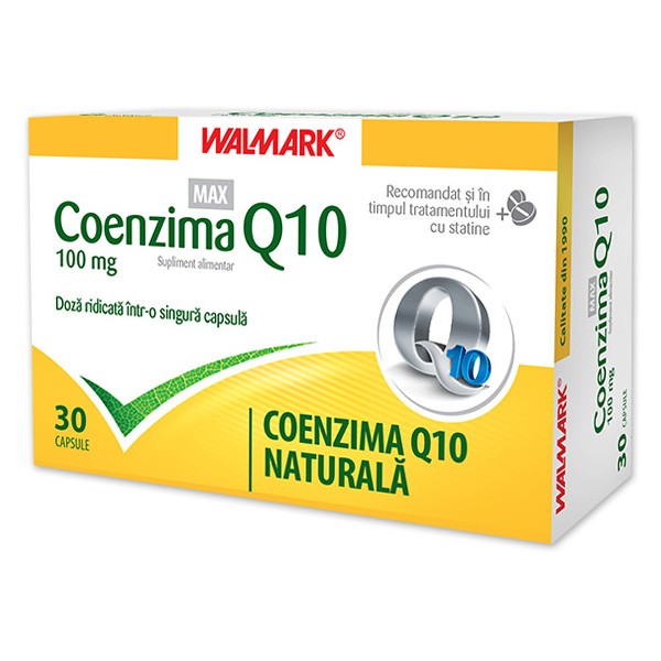 Coenzima Q10 Max 100mg - 30 cps