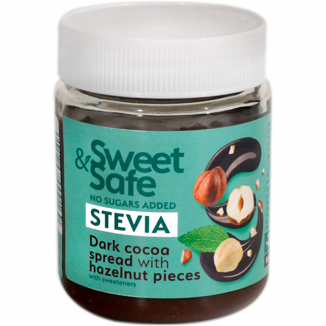 Crema Intensa de Cacao cu Alune si Stevie - 220 g
