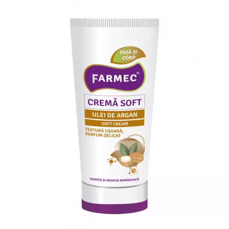 Farmec Crema soft cu ulei de argan - 150 ml