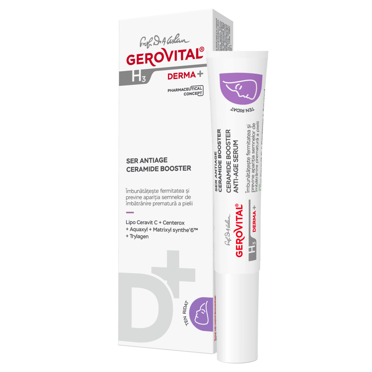GH3 Derma+ Ser antiage ceramide booster - 15ml