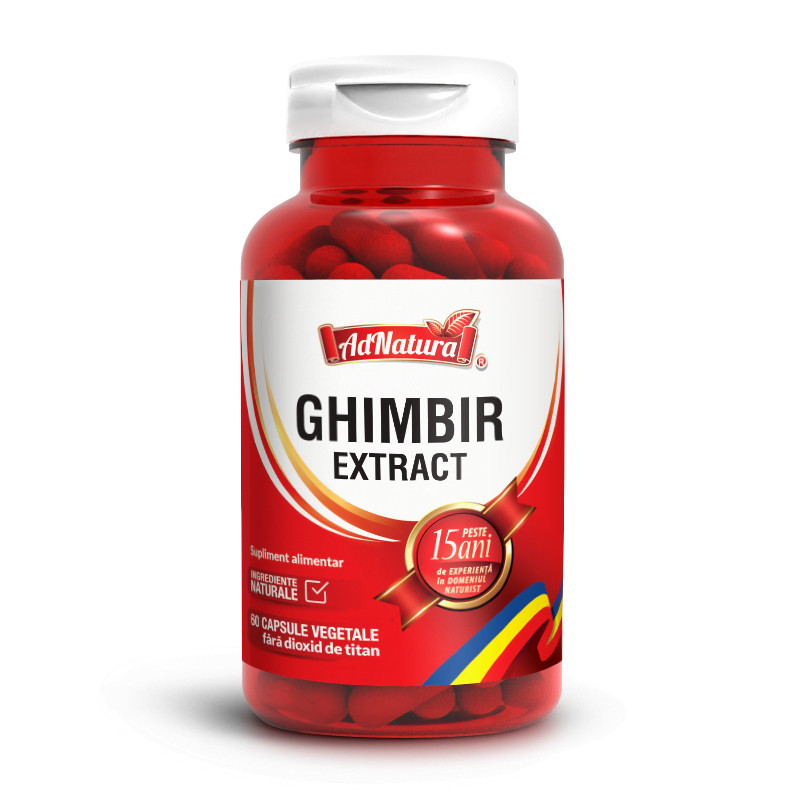 Ghimbir extract - 60 cps