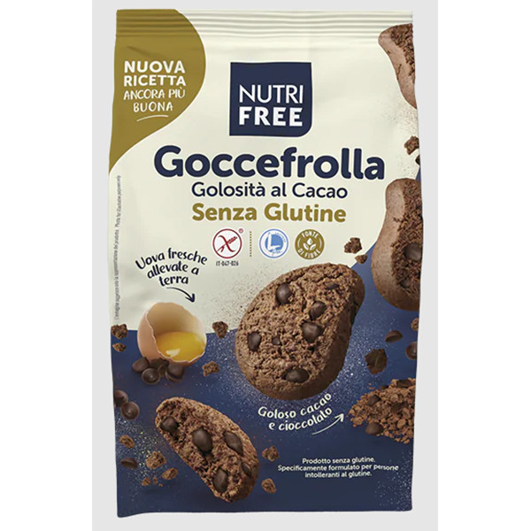 Goccefrolla - Biscuiti cu Cacao 300 g - Nutrifree
