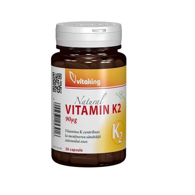 Vitamina K2 90mcg - 30 cps