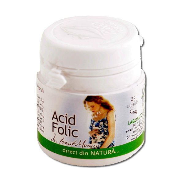Acid folic - 25 cps