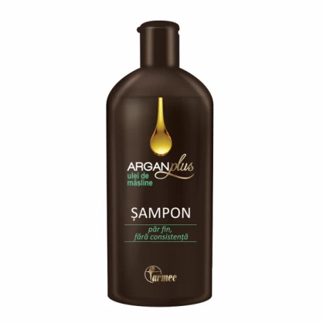 Argan plus Sampon pentru par fin - 250 ml
