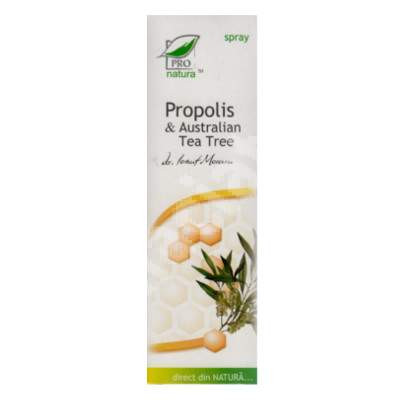 Spray cu propolis si tea tree - 100 ml
