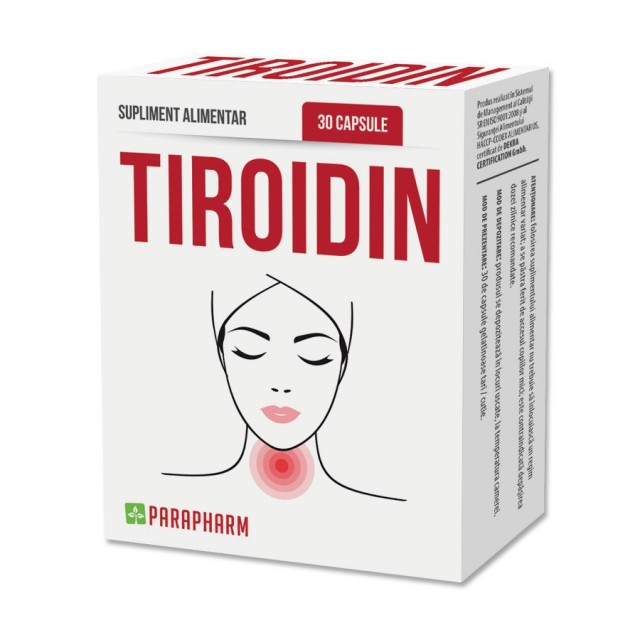 Tiroidin - Secretia deficitara a glandei tiroide
