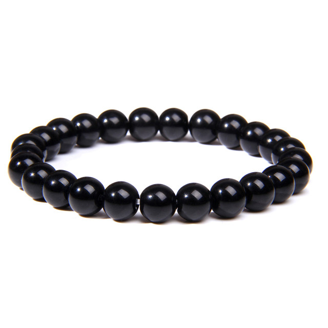 Bratara onix, bt113, negru