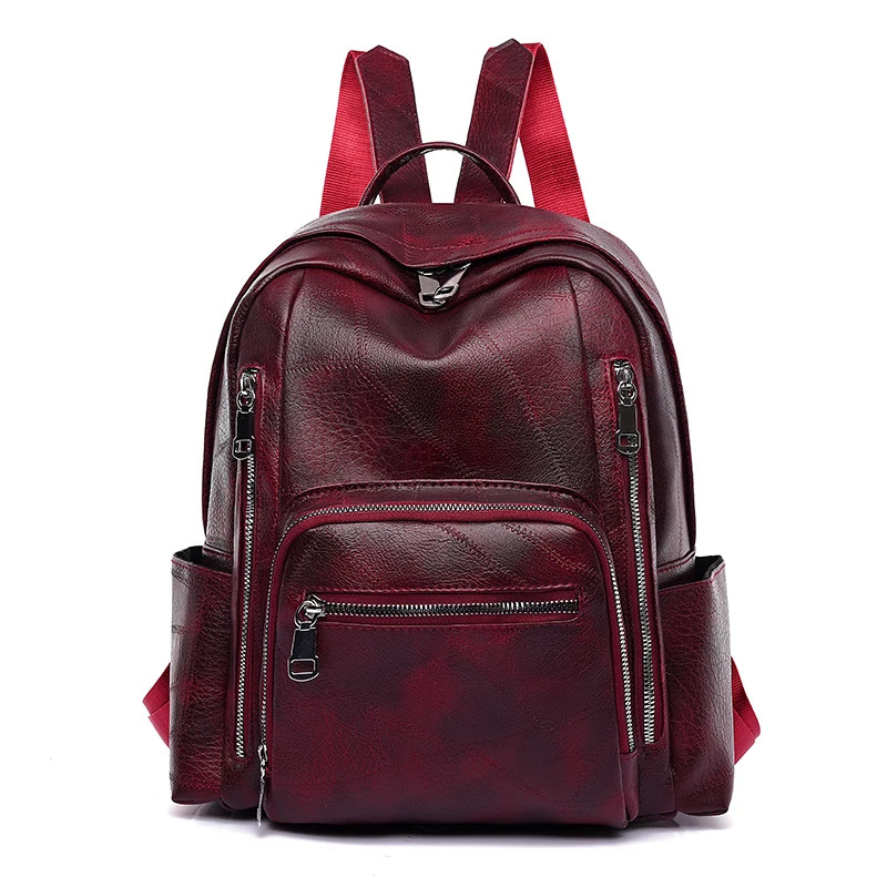 Rucsac de dama, Clarimond GT2612, Bordo