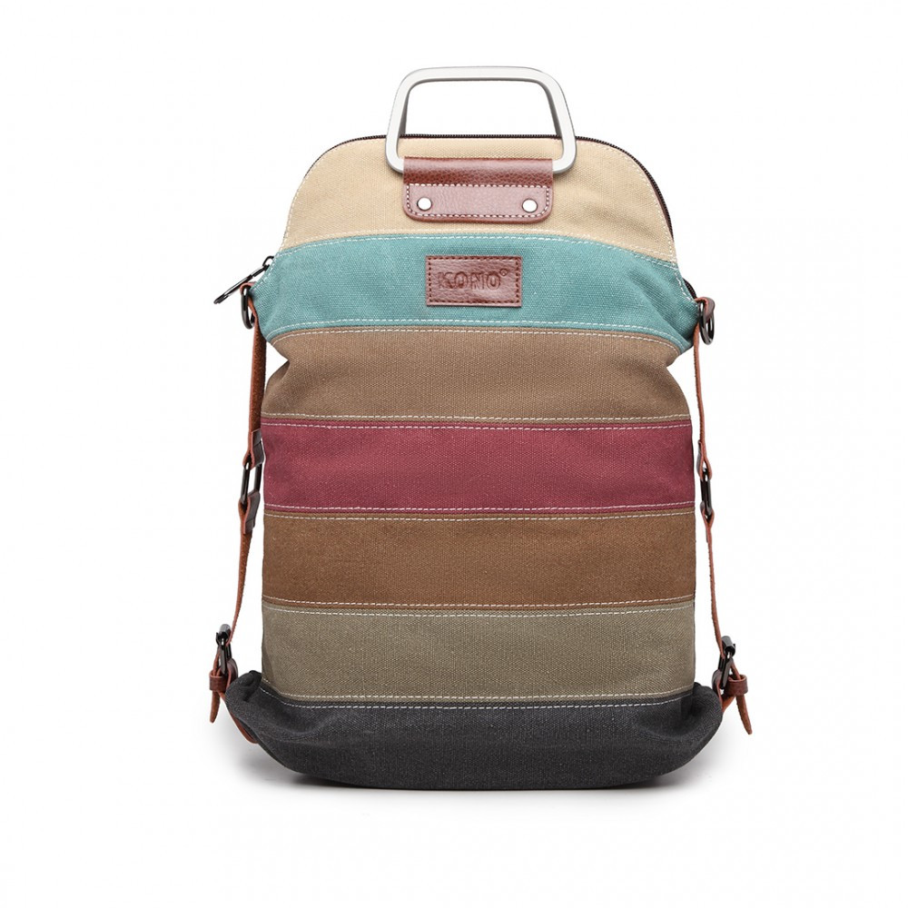 Rucsac dama Divya GT1277, textil impermeabil, Multicolor