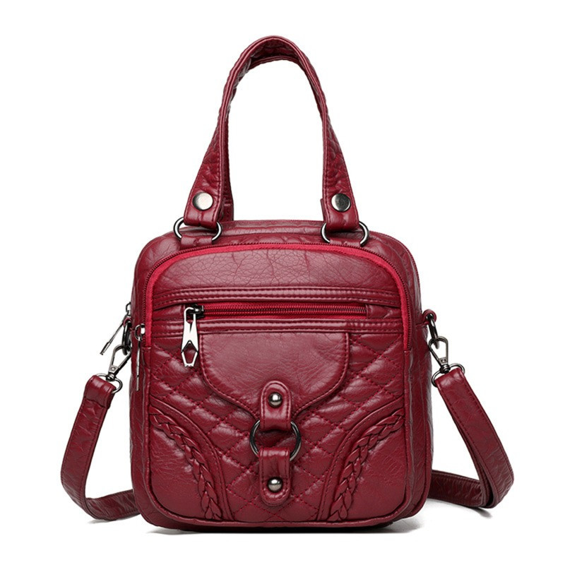 Geanta tip rucsac, Dalila GT2294, Bordo