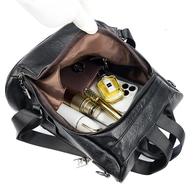 Rucsac dama Carina GT2164, antifurt, Albastru