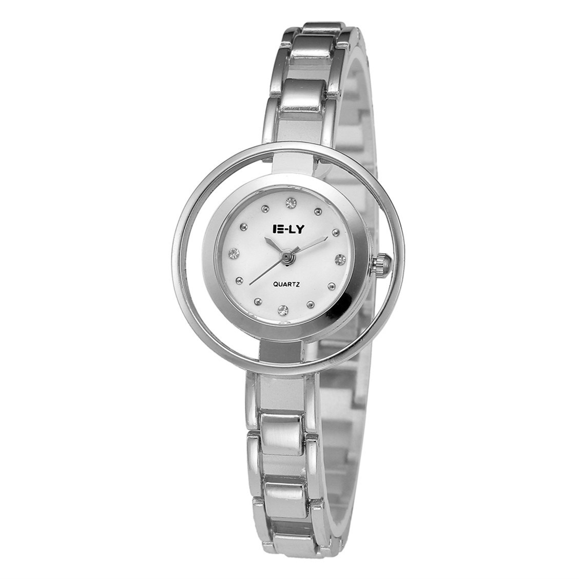 Ceas de dama E-LY CS242, stil Fashion, bratara metalica