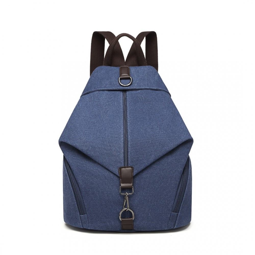 Rucsac dama michela gt1766, material textil, albastru inchis
