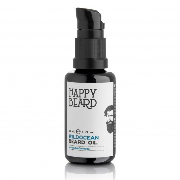 Ulei de barba Happy Beard Wildocean, 30 ml