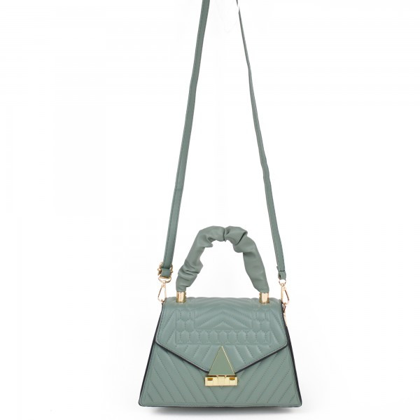 Set 2 piese, Geanta dama GT1657 Daria, verde