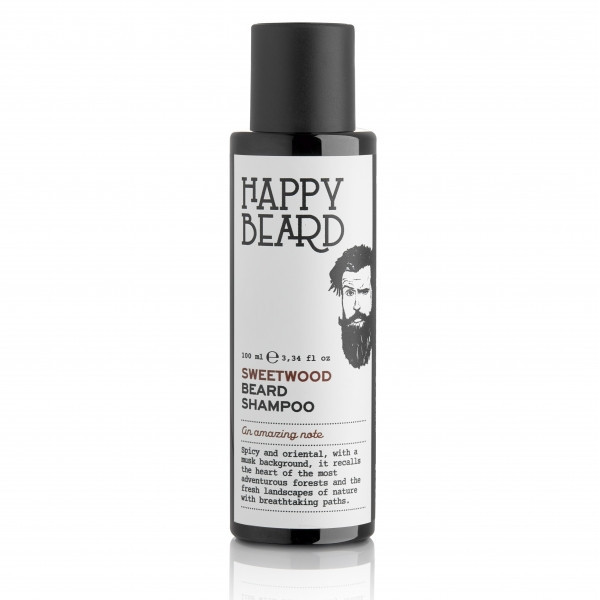 Sampon de barba happy beard sweetwood, 100 ml