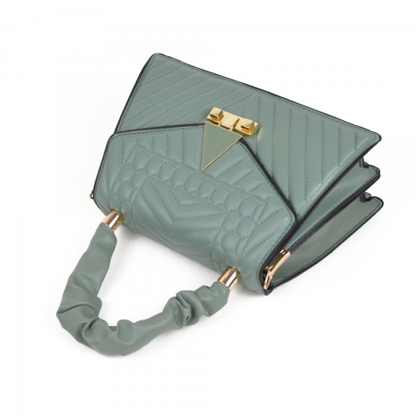 Set 2 piese, Geanta dama GT1657 Daria, verde