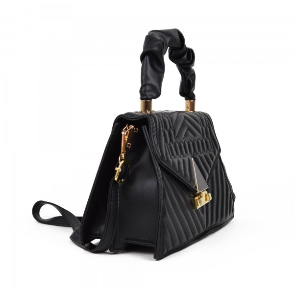 Set 2 piese, Geanta dama GT1658 Daria, Negru
