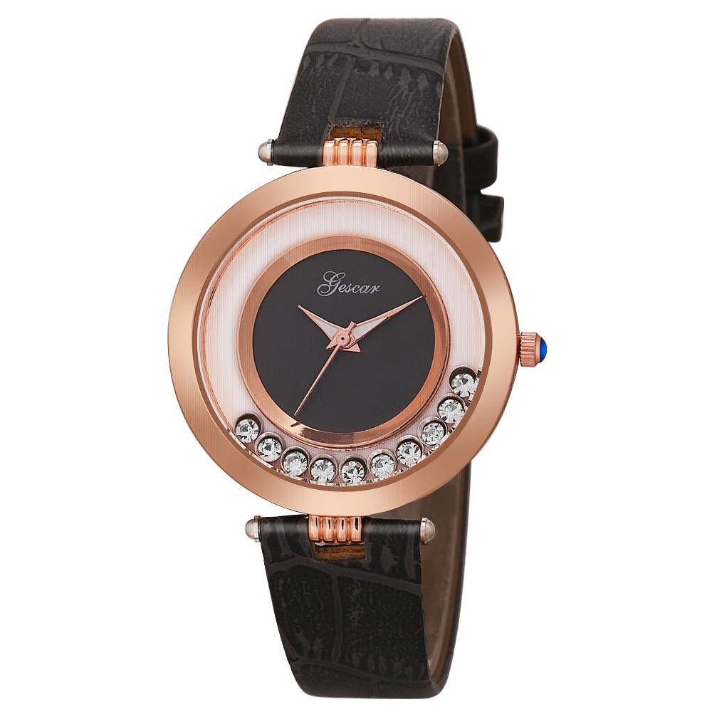 Ceas de dama elegant gescar cs648, curea piele