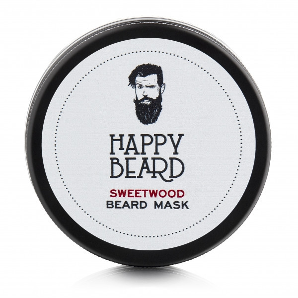 Masca de barba Happy Beard Sweetwood, 100 ml