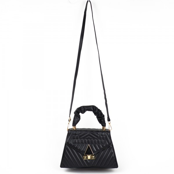 Set 2 piese, Geanta dama GT1658 Daria, Negru