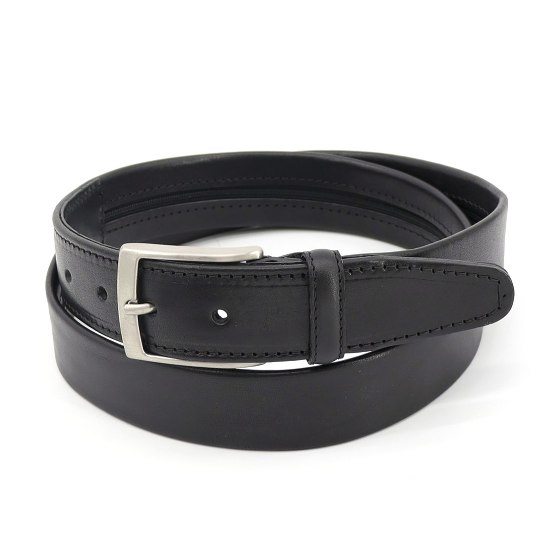 Curea pentru barbati, roncato c-01, piele naturala, negru