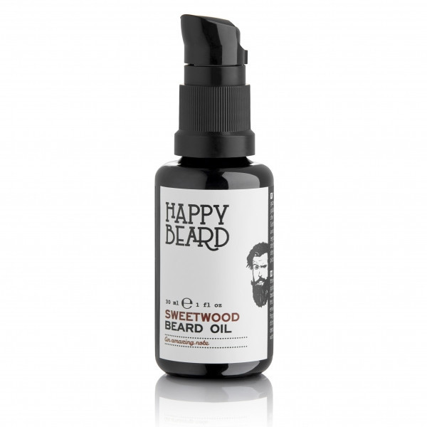 Ulei de barba Happy Beard Sweetwood, 30 ml