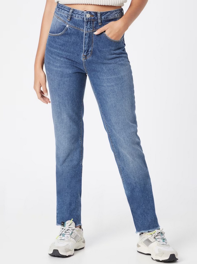 Blugi dama About You talie inalta slimfit Jeans ArlinLTB pe Albastru