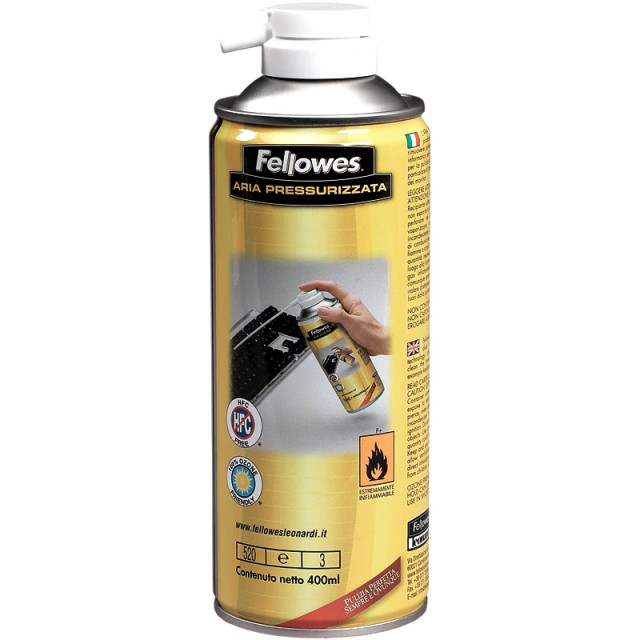 Spray cu jet de aer comprimat Fellowes, 400 ml