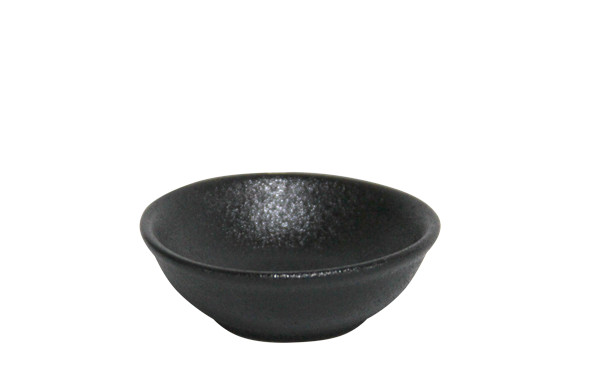 Bol ROTUND Black 7.5 cm - 08248