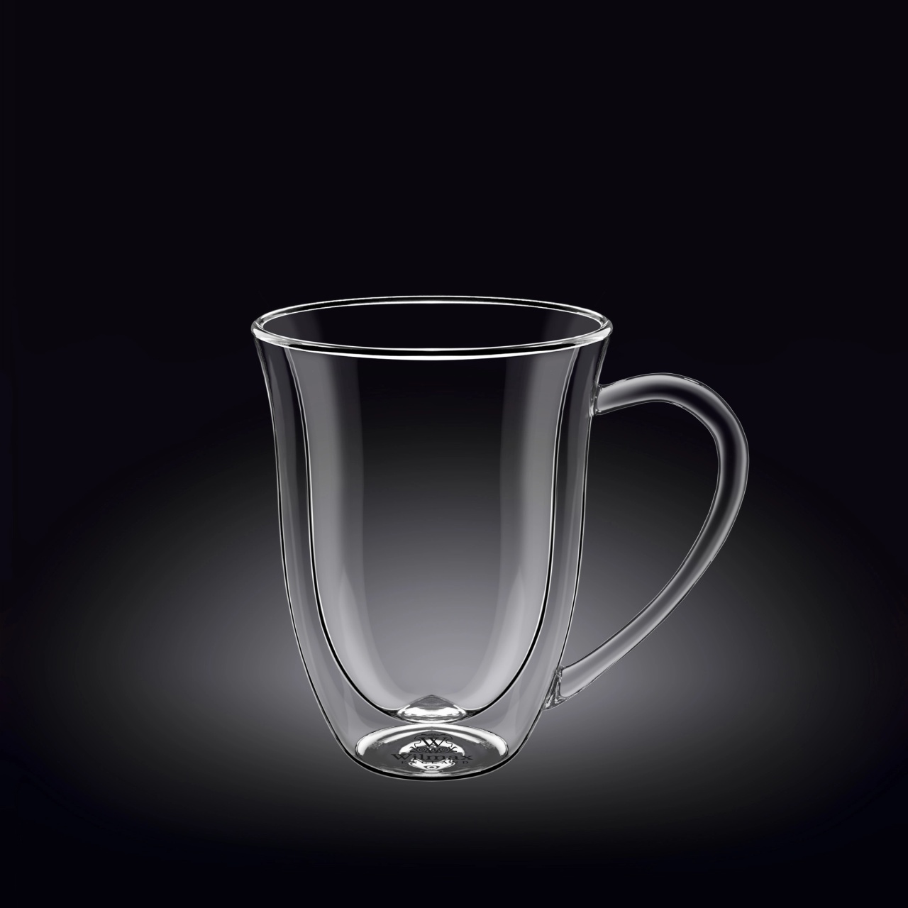 Cana sticla termorezistenta cu pereti dubli 250 ml 888725