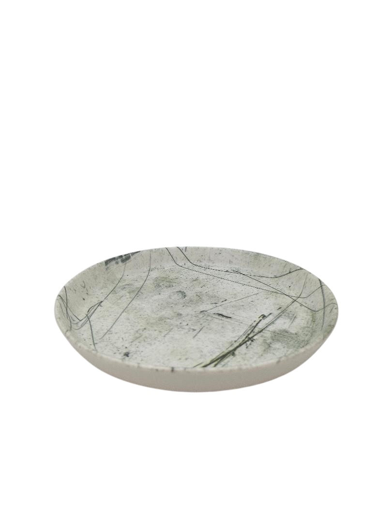 Farfurie desert cu bordura Spring 19 cm