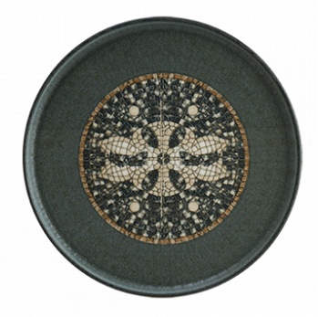 Farfurie desert Mesopotamia Anthracite 22 cm - 011510
