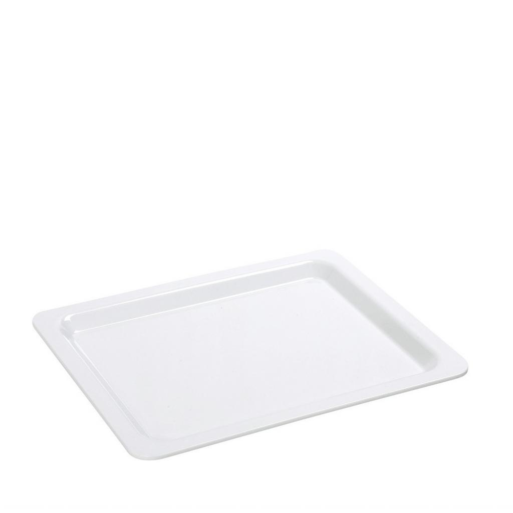 Platou melamina GN 1/ 2 Shiny White - MLL542K12-1
