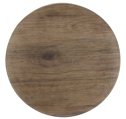 Platou melamina rotund Mela Oak 33 cm - 94468