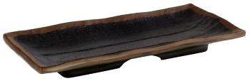 Platou rectangular melamina Marone 19.5 x 9.5 cm - 84117