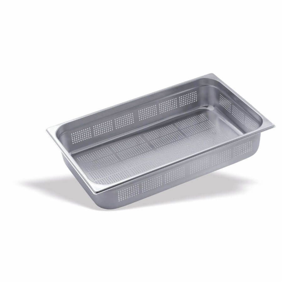 Tava perforata gastronorm GN 1/1 inox Pujadas 65 mm
