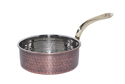 Vas servire rotund cu maner Rustic Antique13.5 cm - 84126