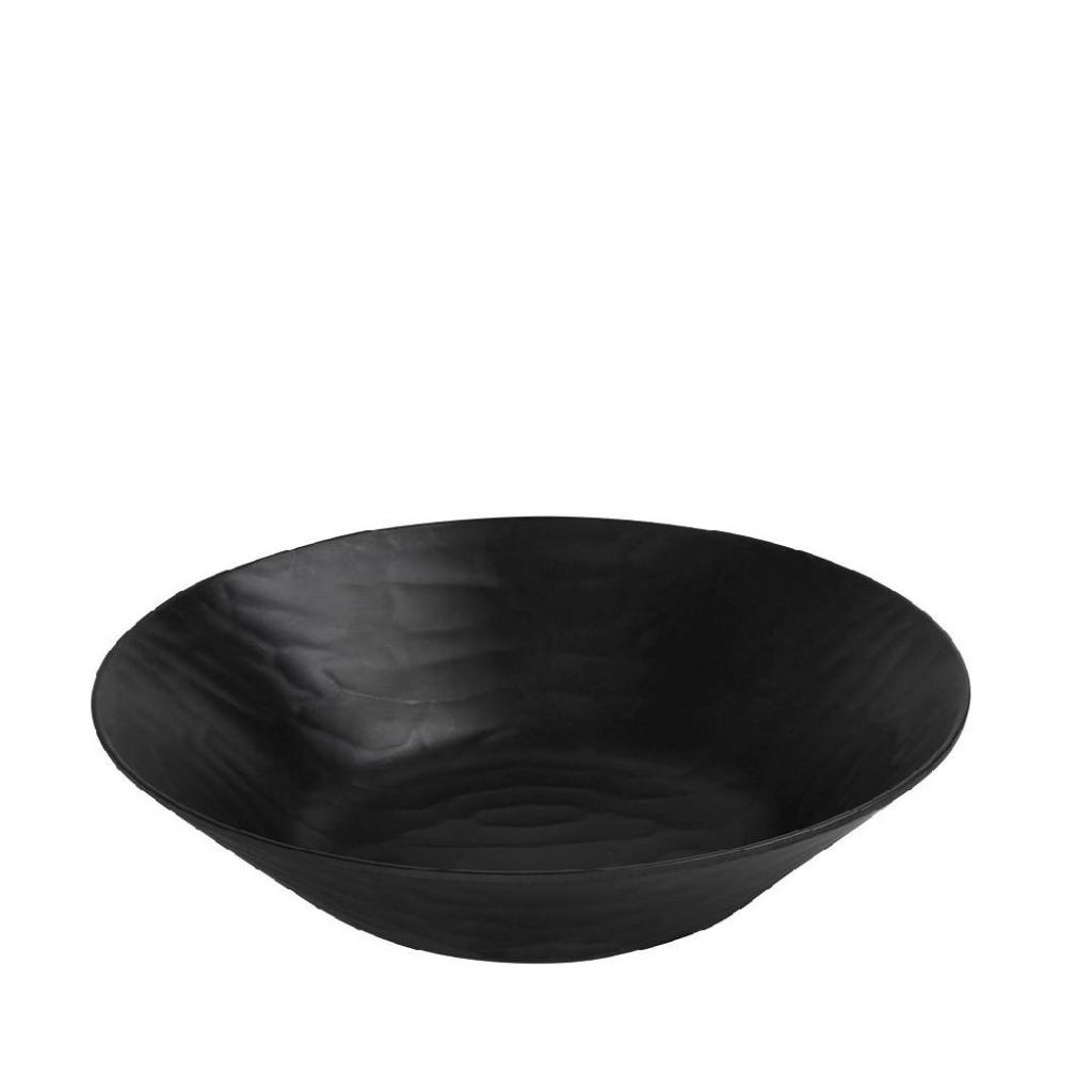 Bol melamina Wavy Black 34 cm - MLB389K18