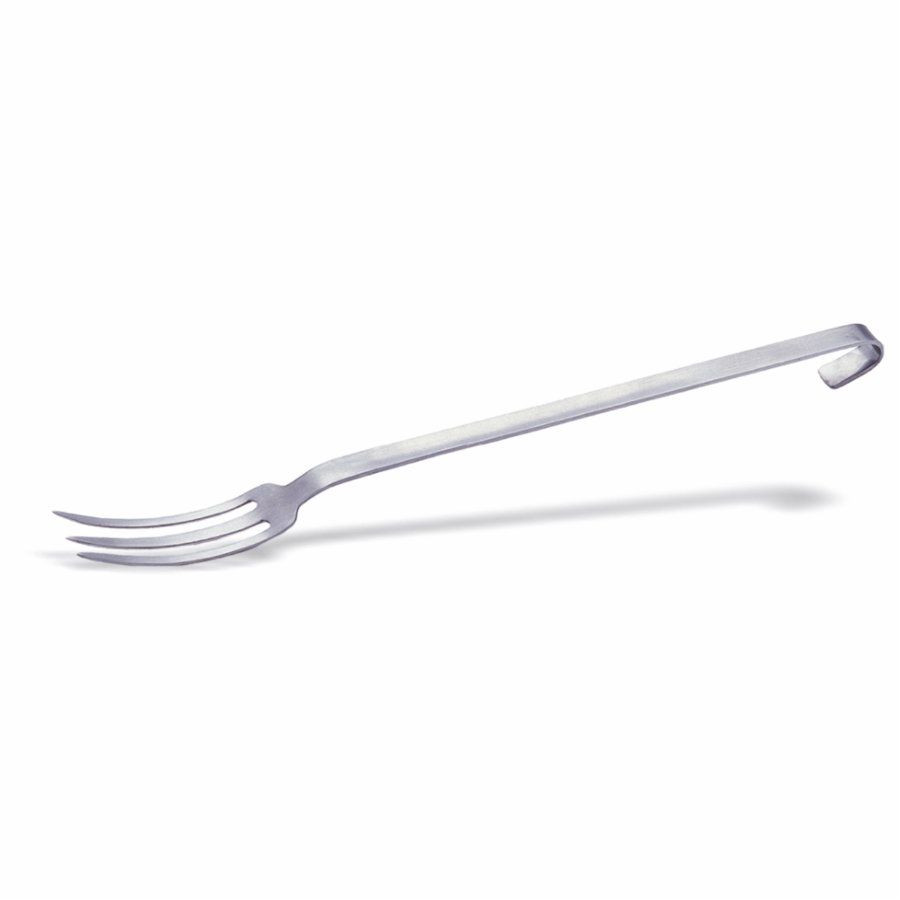 Furculita inox pentru carne cu 3 dinti 47 cm