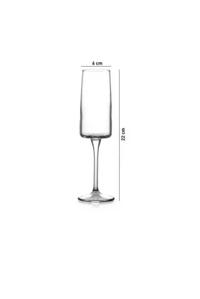 Pahare sampanie Iconic 190 ml