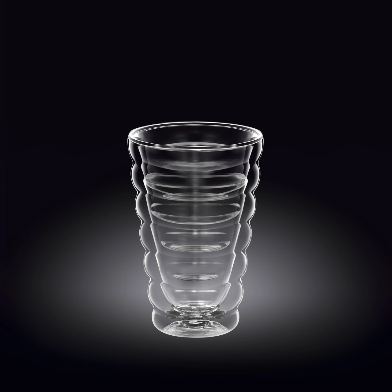 Pahare sticla termorezistenta cu pereti dubli Wilmax England 250 ml 888416