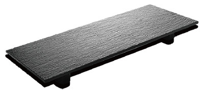 Platou servire ardezia 48 x 16 x H 0.5 cm