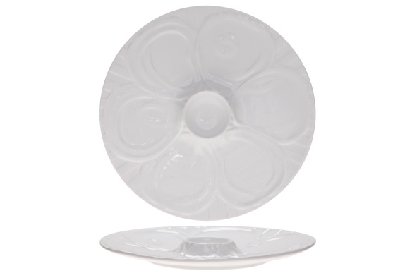 Platou servire stridii portelan Cosy&Trendy 28,5 cm